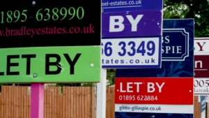 Shares in buy-to-let mortgage lenders fall after report Reeves plans rent freeze