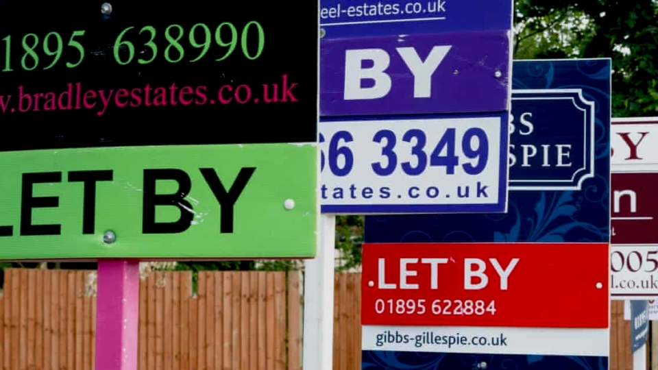 Shares in buy-to-let mortgage lenders fall after report Reeves plans rent freeze